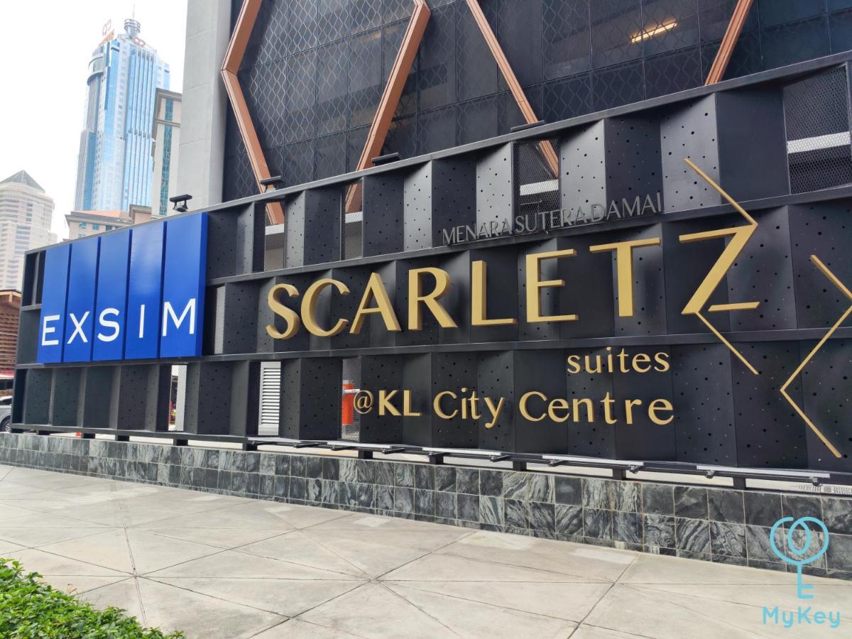 Scarletz Suites Klcc By Mykey Global Kuala Lumpur Bagian luar foto The entrance of the suites